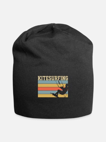 KITESURF KITESURFER - Bonnet en jersey - noir