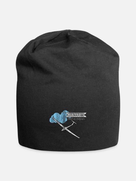 Gliding pilot - Jersey Beanie - black