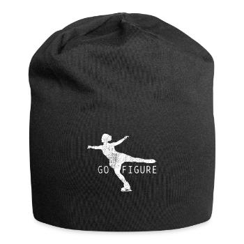 Figure Skating - Jersey-Beanie - Schwarz - Vorne
