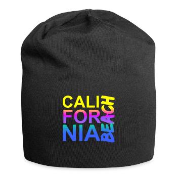 California Beach - Jersey Beanie - black - Front