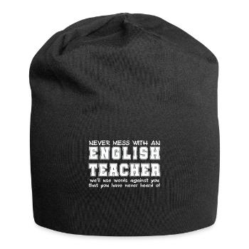 Teacher - Jersey Beanie - black - Front