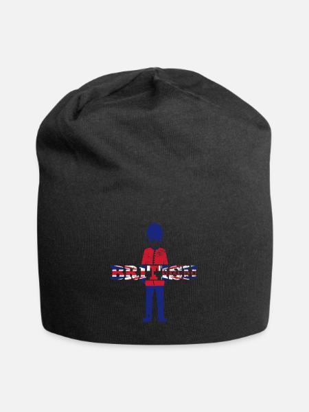 Angleterre - Bonnet en jersey - noir