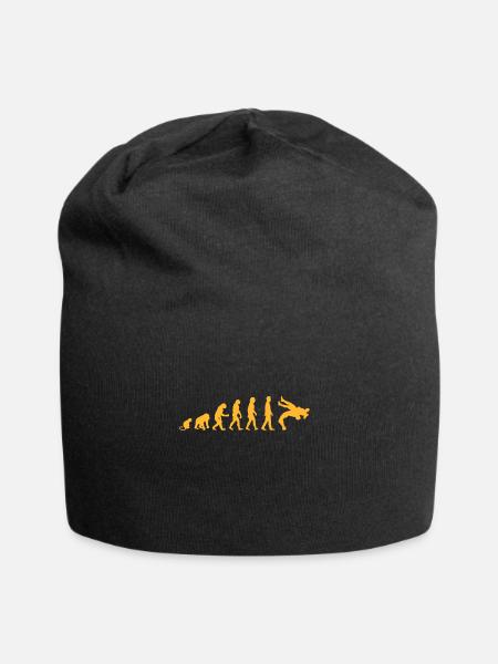 Wrestling Ringen Ringer Geschenk Vater Vatertag - Jersey-Beanie - Schwarz