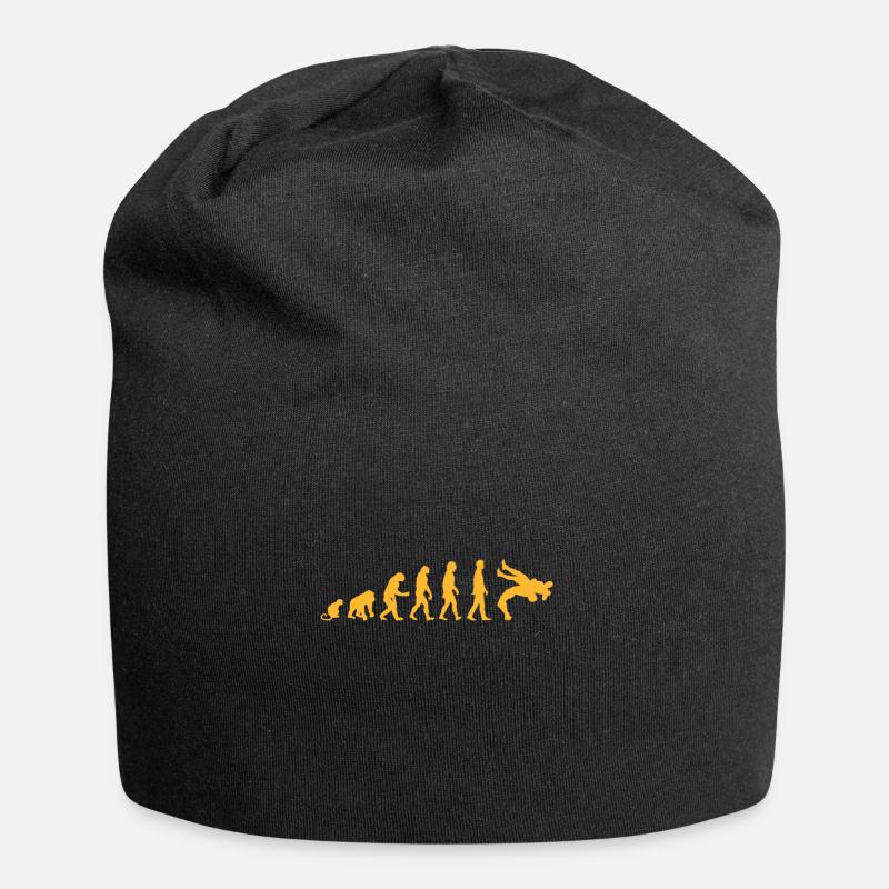 Wrestling Ringen Ringer Geschenk Vater Vatertag - Jersey-Beanie - Schwarz
