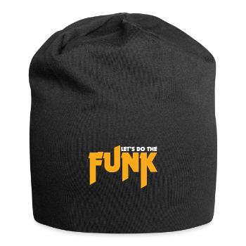 Funk Geschenk Musik Konzert Festival - Jersey-Beanie - Schwarz - Vorne