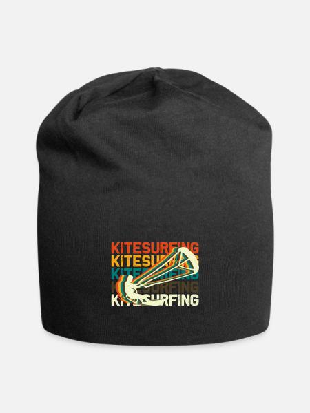 Kitesurf Kitesurf - Bonnet en jersey - noir