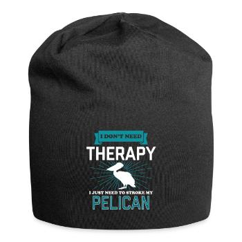 I Dont Need Therapy - PELICANS - Jersey-Beanie - Schwarz - Vorne