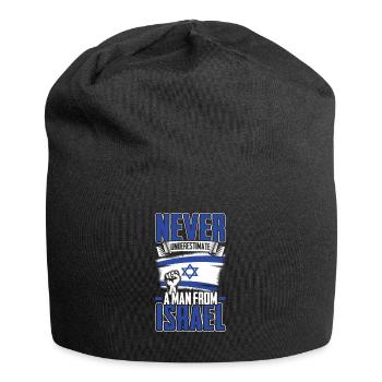 Israel - Jersey-Beanie - Schwarz - Vorne