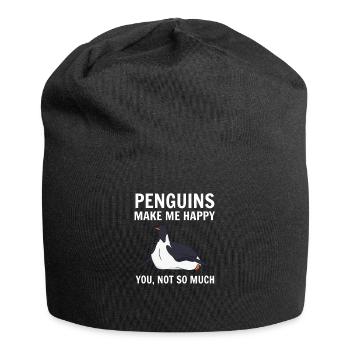 manchot - Bonnet en jersey - noir - Devant