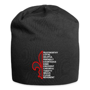 Scouts, Scouts, Amoureux de la Nature - Tshirt - Bonnet en jersey - noir - Devant