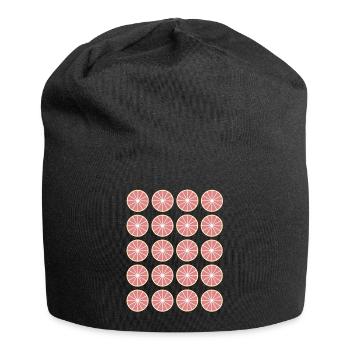 Grapefruit | National Grapefruit Month USA - Jersey-Beanie - Schwarz - Vorne