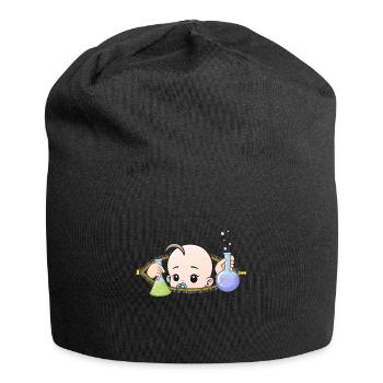 Pregnancy Chemistry Chemist Pregnant Gift - Jersey Beanie - black - Front