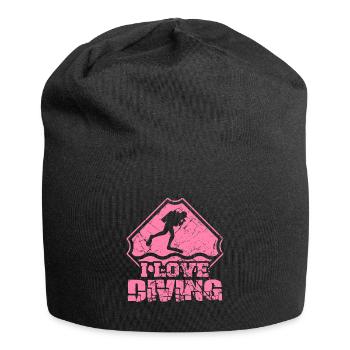 Divers Scuba Diving Scuba Diving Diver - Jersey Beanie - black - Front