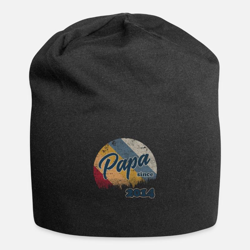 papa naissance cadeau idée cadeau 2014 bébé père - Bonnet en jersey - noir