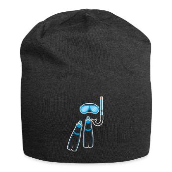 Snorkeling Equipment - Jersey Beanie - charcoal grey - Front