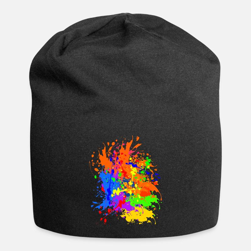 Splash - Jersey Beanie - black