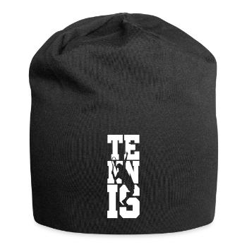Texte Adage Tennis Supplément Cadeau - Bonnet en jersey - noir - Devant