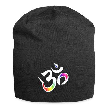 Signe Om - Bonnet en jersey - charbon - Devant
