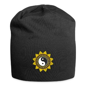 Yin yang - Jersey Beanie - black - Front