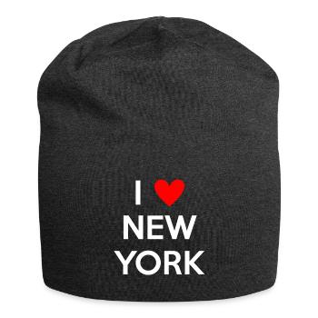 J’adore New York I love new york NY - Bonnet en jersey - charbon - Devant