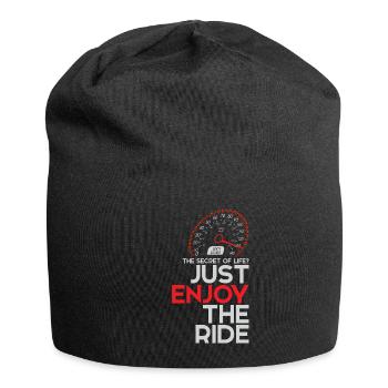 Auto Reifen Benzin Karre Mann Zylinder Kolben - Jersey-Beanie - Schwarz - Vorne