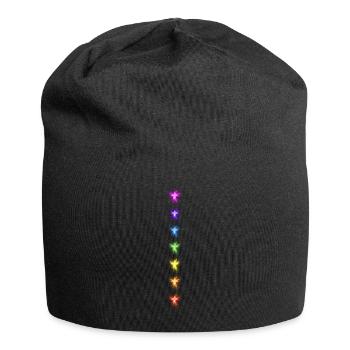 Yoga Seven Chakra Yogi, gymnastique de remise en forme - Bonnet en jersey - noir - Devant