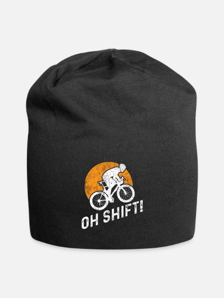 Radfahren Fahrradfahren - Jersey-Beanie - Schwarz