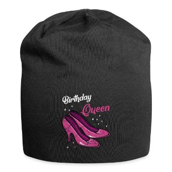 Anniversaire Reine - Bonnet en jersey - noir - Devant