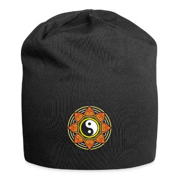 Yin yang - Jersey Beanie - black - Front
