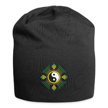 Yin yang - Jersey Beanie - black - Front