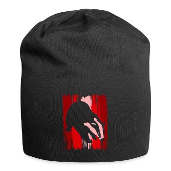Badger marten - Jersey Beanie - black - Front
