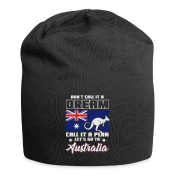 Australia Dream Country - Jersey Beanie - black - Front