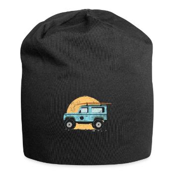 Surfing Jeep Urlaub - Jersey-Beanie - Schwarz - Vorne
