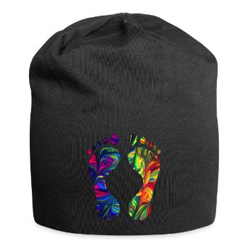 Feet - Jersey Beanie - black - Front