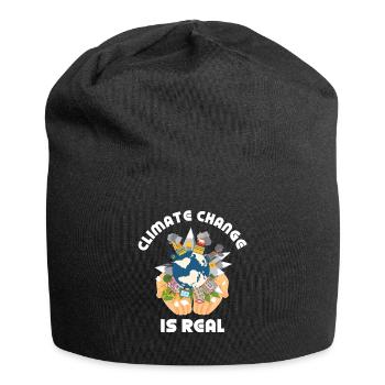 Climate change environmentalists - Jersey Beanie - black - Front