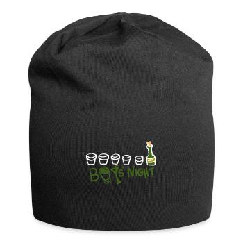 Dearadh Bronntanais Bronntaí Oíche Buachaillí - Bonnet en jersey - noir - Devant