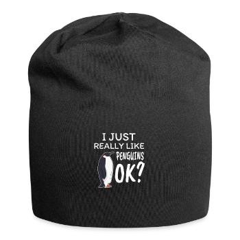 manchot - Bonnet en jersey - noir - Devant