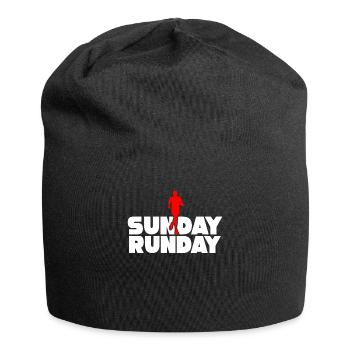 Ultramarathon Marathon Cadeaux Dimanche Dimanche - Bonnet en jersey - noir - Devant