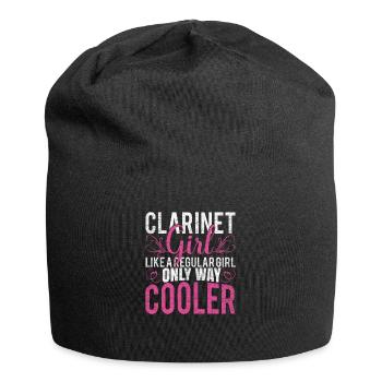 clarinette - Bonnet en jersey - noir - Devant