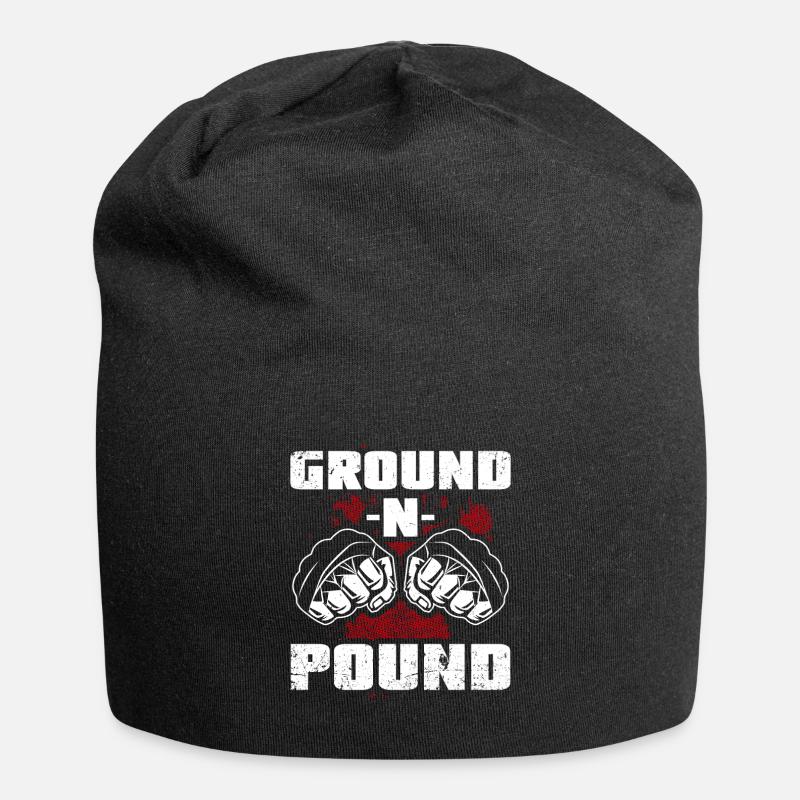 MMA Fighter Fists - Jersey Beanie - black