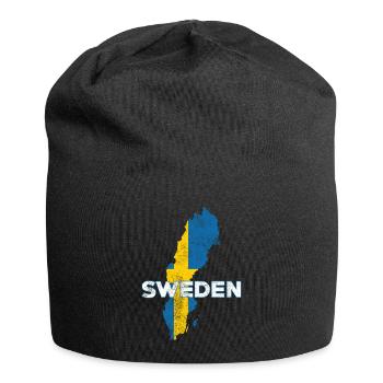 Sweden Sverige - Jersey Beanie - black - Front