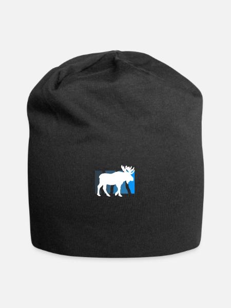 Moose - Jersey Beanie - black