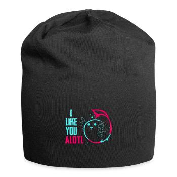 Axolotl - Bonnet en jersey - noir - Devant
