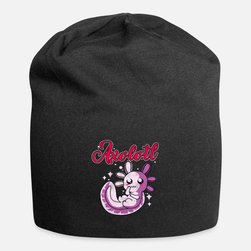 Axolotl - Bonnet en jersey - noir