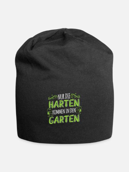 T-Shirt für Gartenbau Gärtner und Gartenbauer - Jersey-Beanie - Schwarz