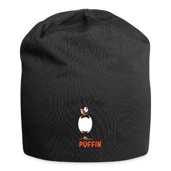 puffin - Jersey Beanie - black - Front