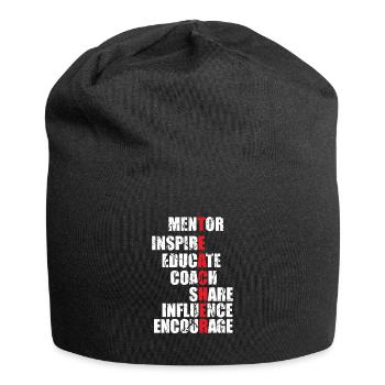 Teacher mentor role model Teacher Teacher Gift - Jersey Beanie - black - Front