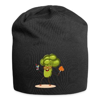 brocoli - Bonnet en jersey - noir - Devant