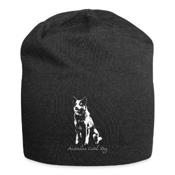 Australian Cattle Dog - Jersey Beanie - charcoal grey - Front