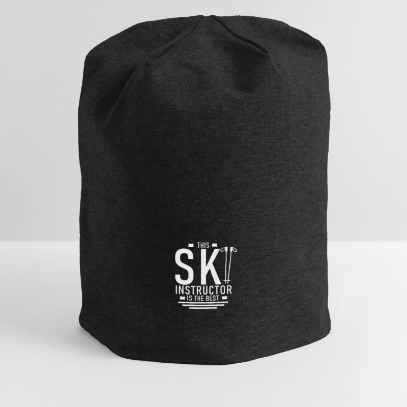 Skiing Ski Instructor Ski Instructor Ski Ski Instructor Jersey Beanie